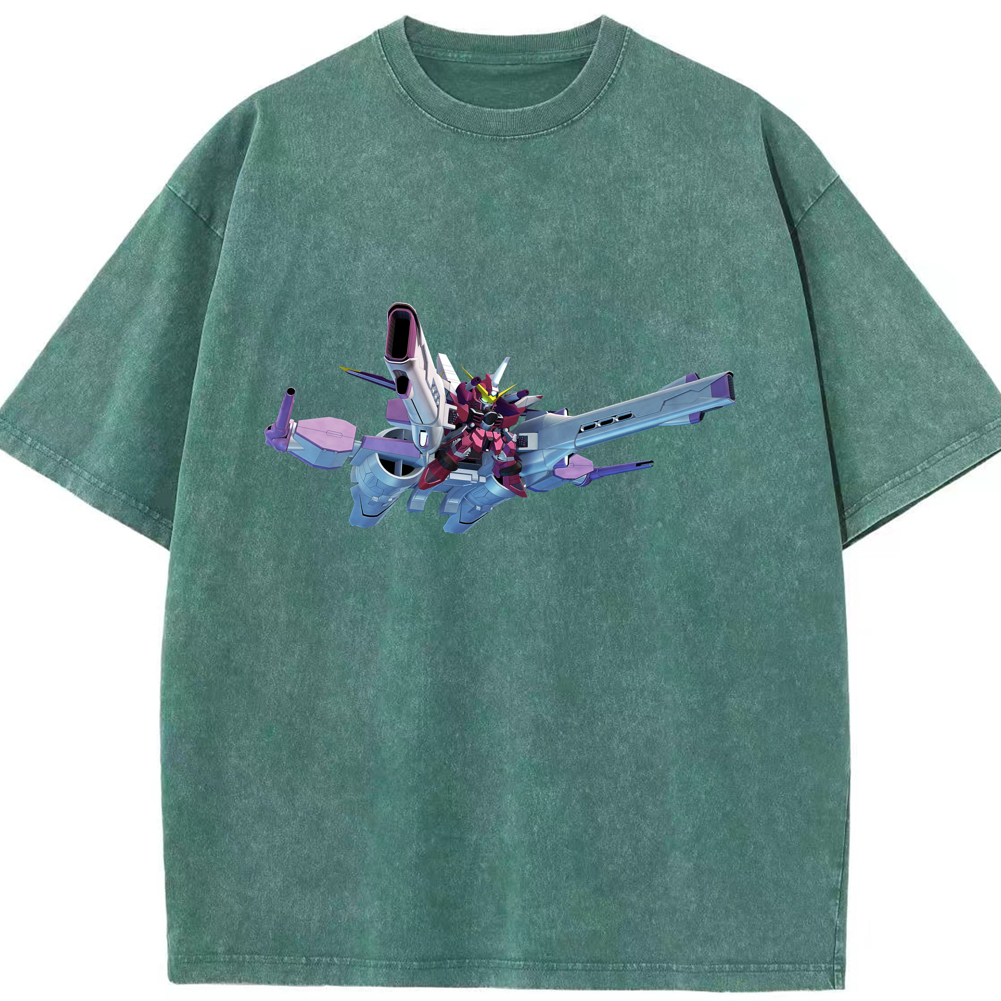 （画像用） 機動戦士ガンダム Mobile Suit Gundam 綿100% ヴィンテージ風 半袖Tシャツ（フロントプリント）